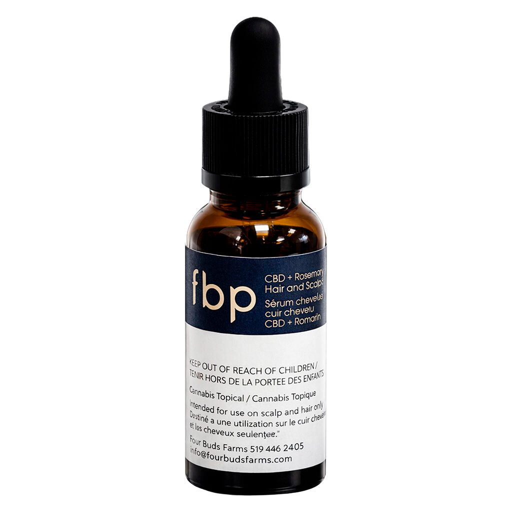 CBD + Rosemary Hair and Scalp Serum - 