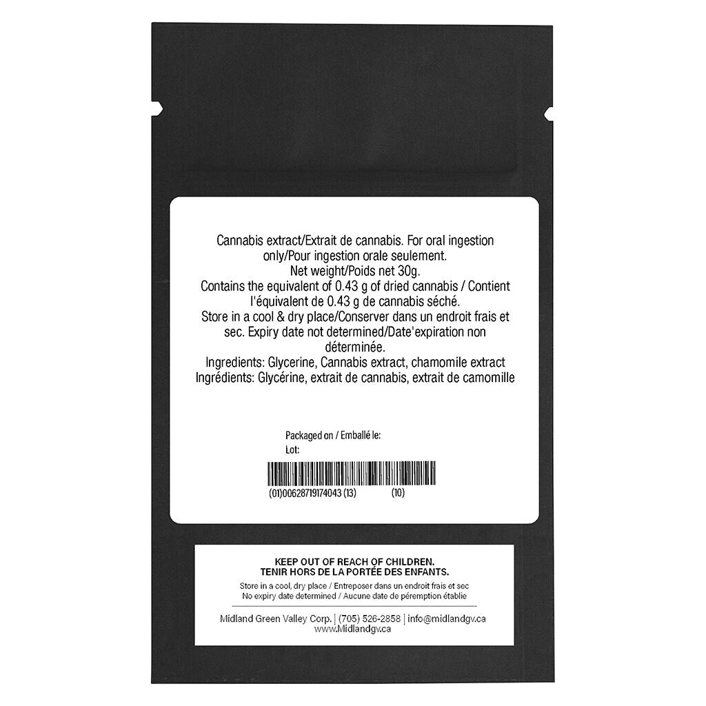 Lights Out Chamomile CBD Infusion Oil - 