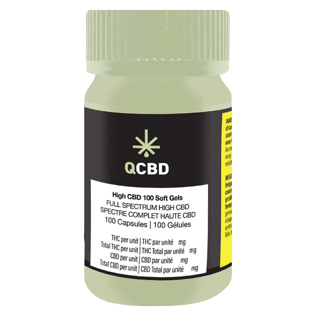 High CBD 100 Soft Gels - 