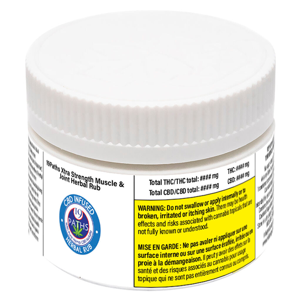 Xtra Strength Muscle & Joint Herbal Rub - 