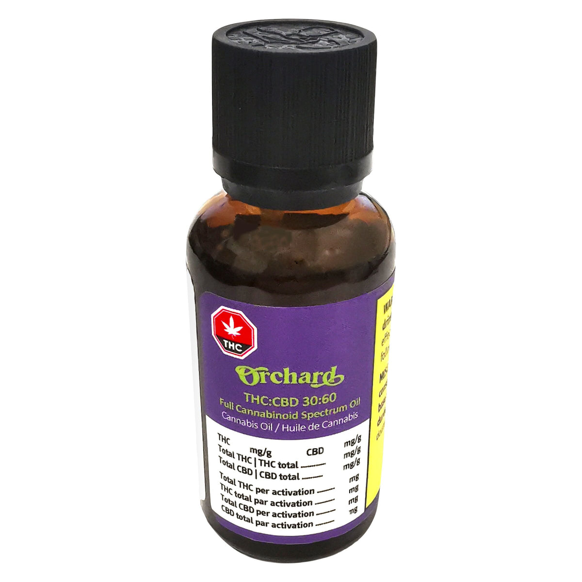 THC:CBD 30:60 Full Cannabinoid Spectrum Oil