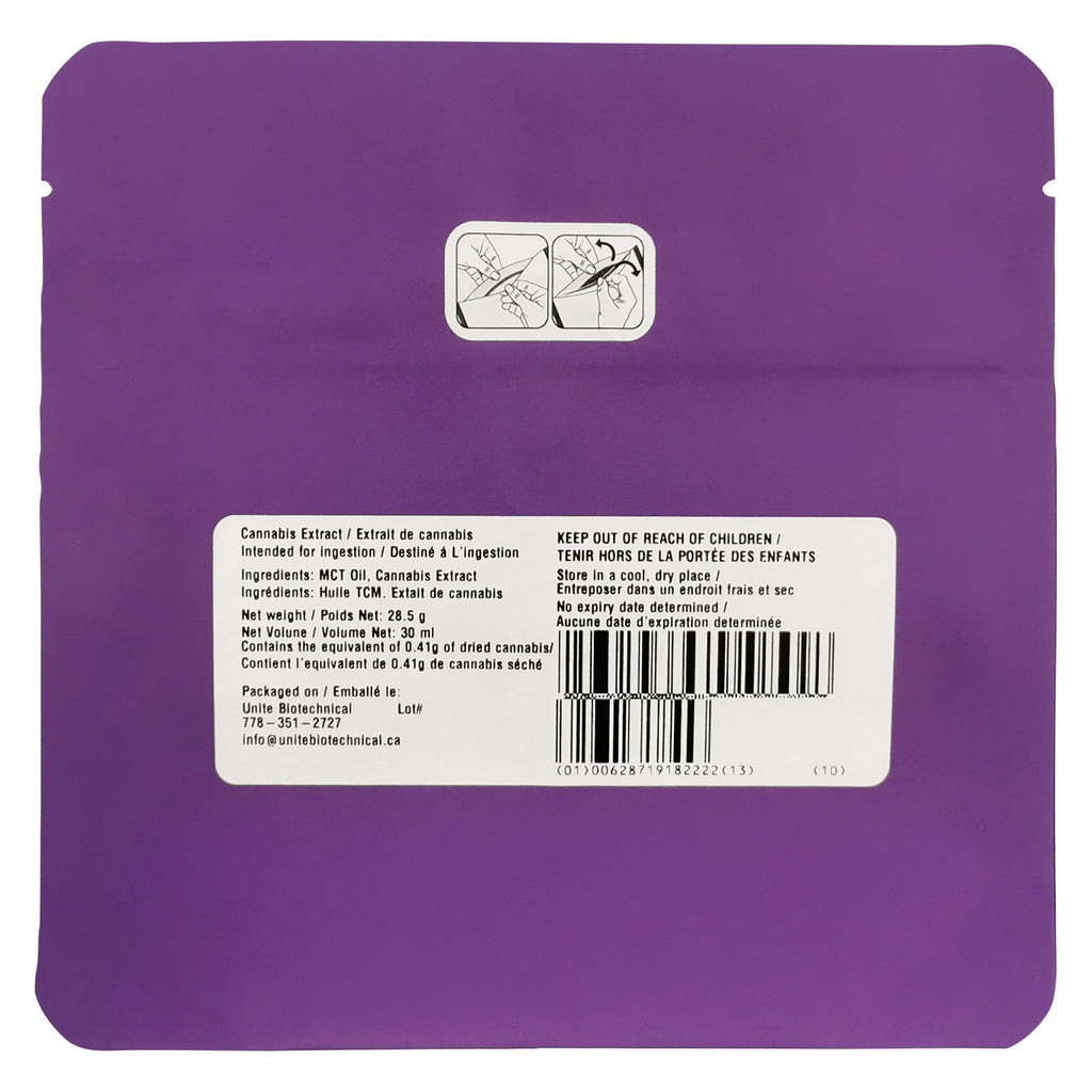 THC:CBD 30:60 Full Cannabinoid Spectrum Oil - 