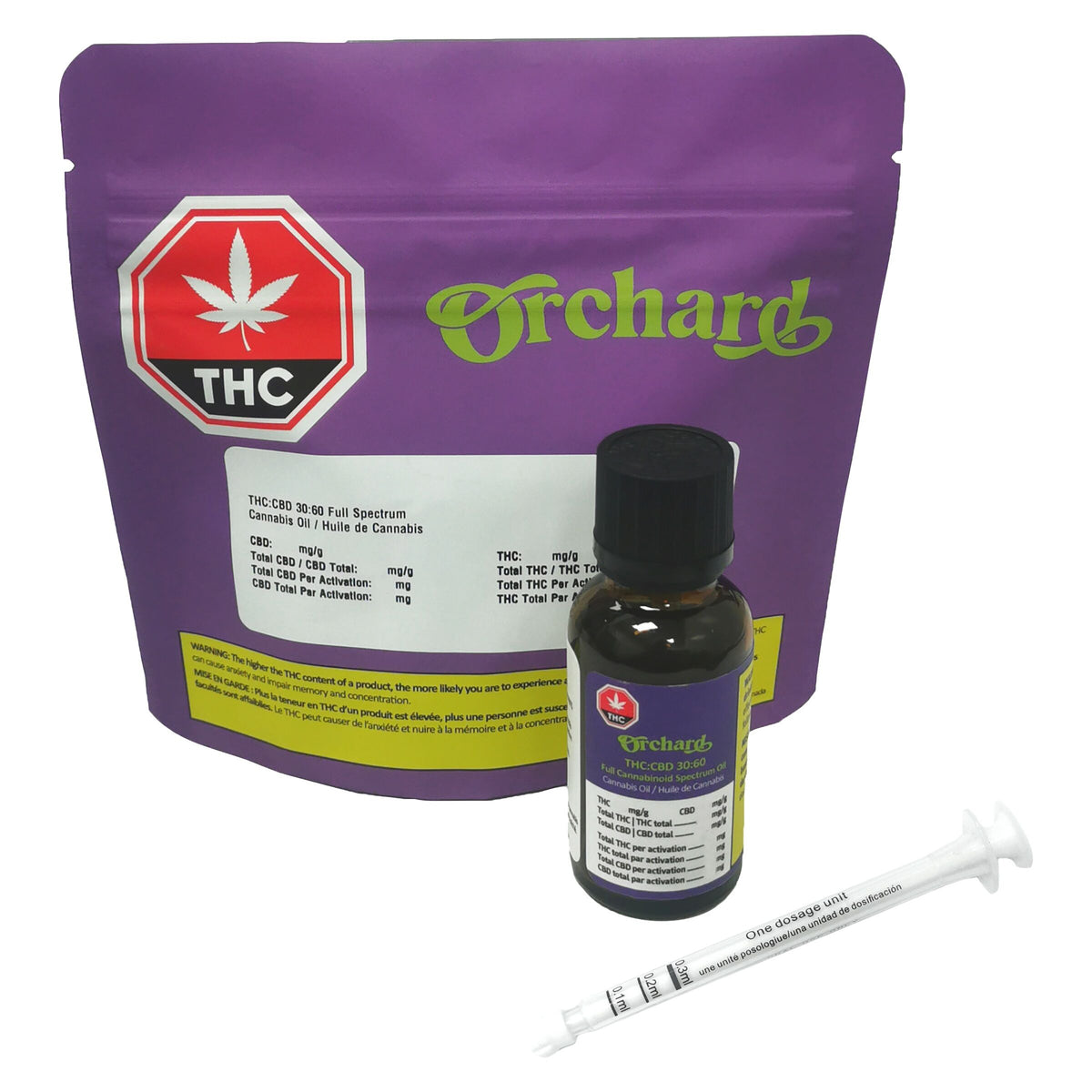 THC:CBD 30:60 Full Cannabinoid Spectrum Oil