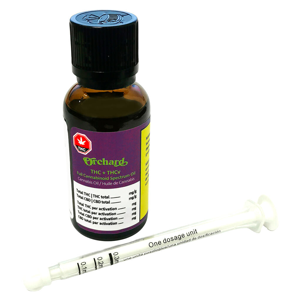 THC+THCv Full Cannabinoid Spectrum Oil - 