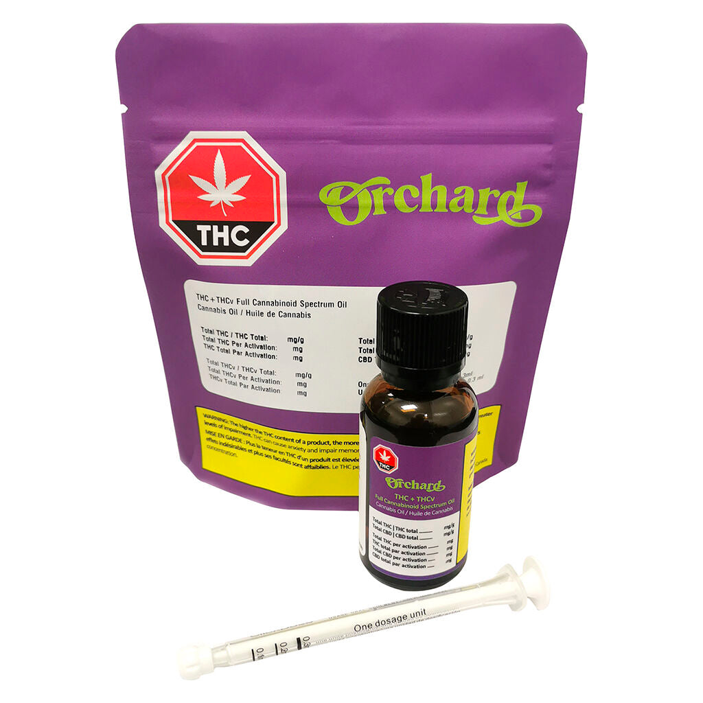 THC+THCv Full Cannabinoid Spectrum Oil