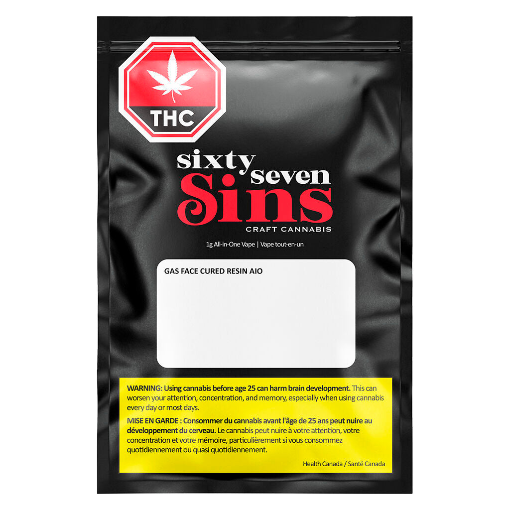 Gas Face Cured Resin AIO - 