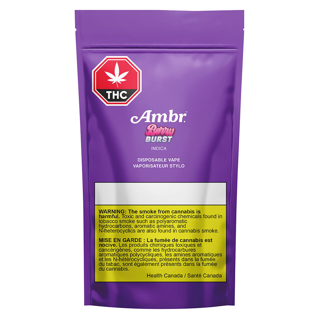 Indica Berry Burst 1g Disposable - 