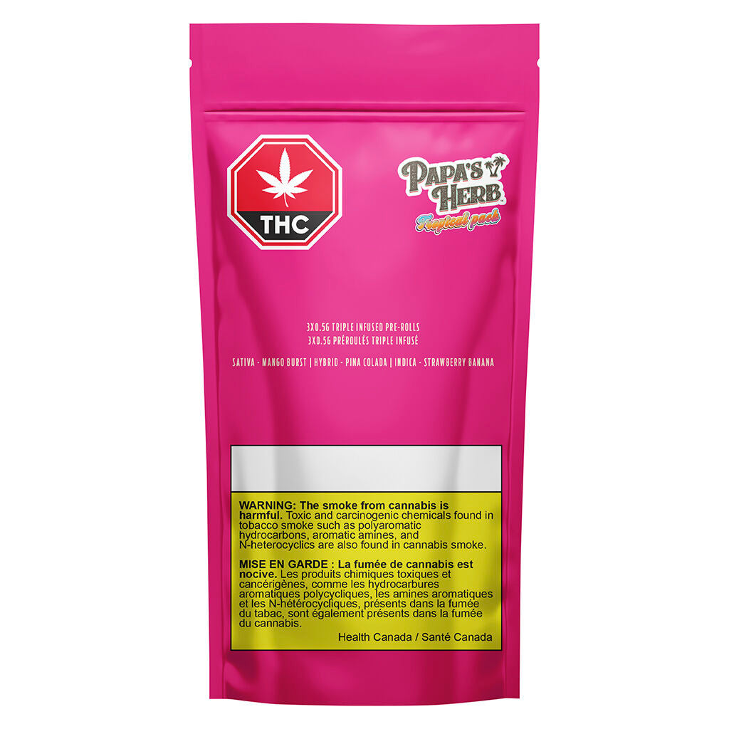 Tropical Pack Triple Infused Pre-Roll - 