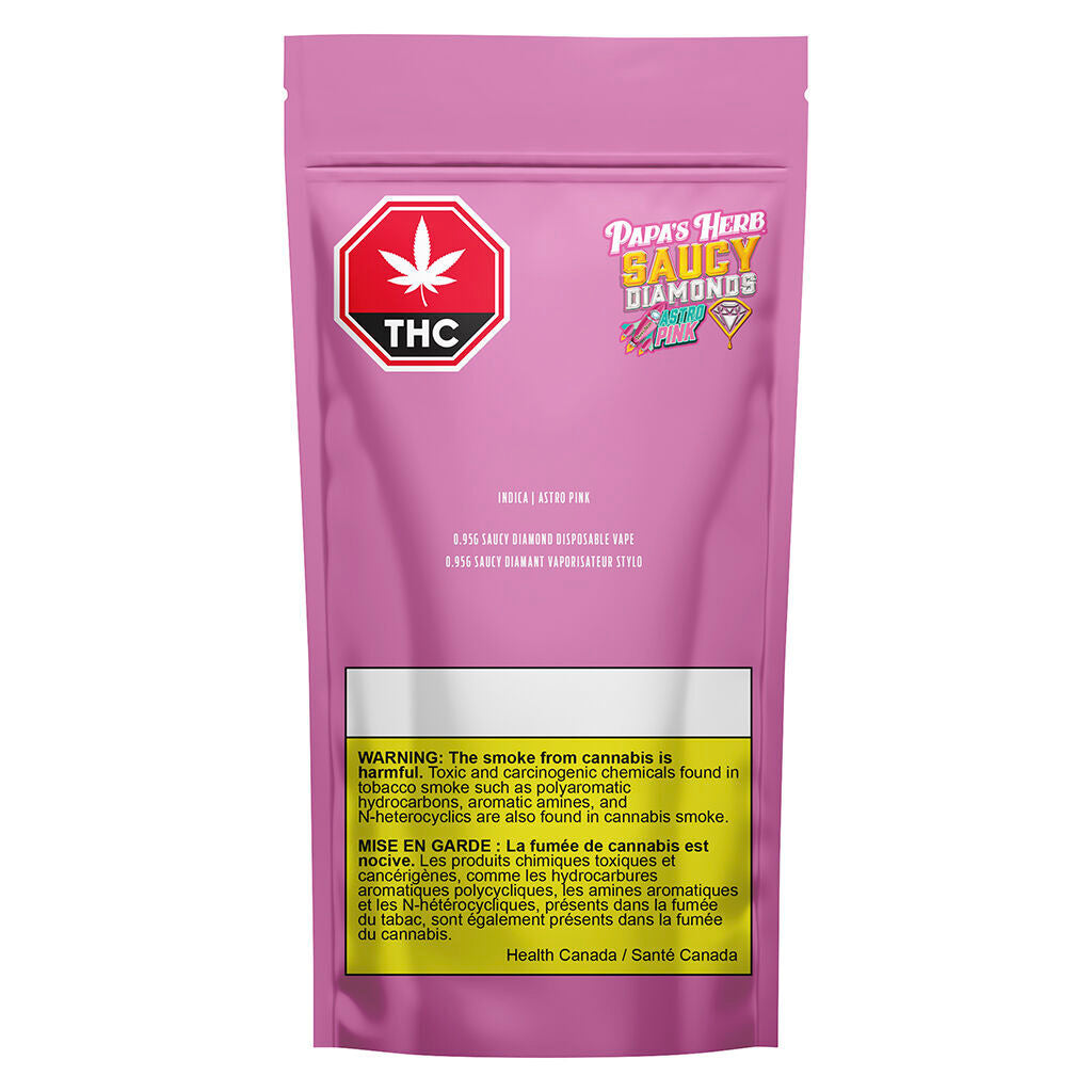 Indica Astro Pink Saucy Diamond Disposable - 