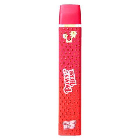 Photo Vapoteuse jetable au diamant Indica Strawberry Gshers Saucy