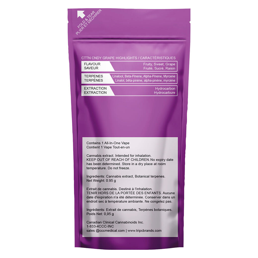 CttnCndy Grape Liquid Diamond AIO - 