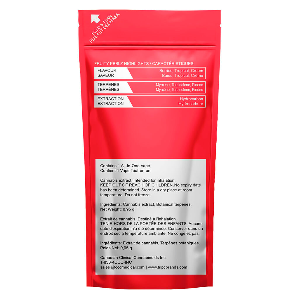 Fruity Pbblz Liquid Diamond AIO - 