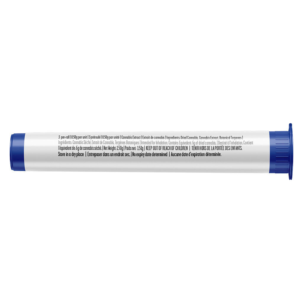 Blueberry Zlshie Kief Coated Diamond Infused Pre-Roll - 