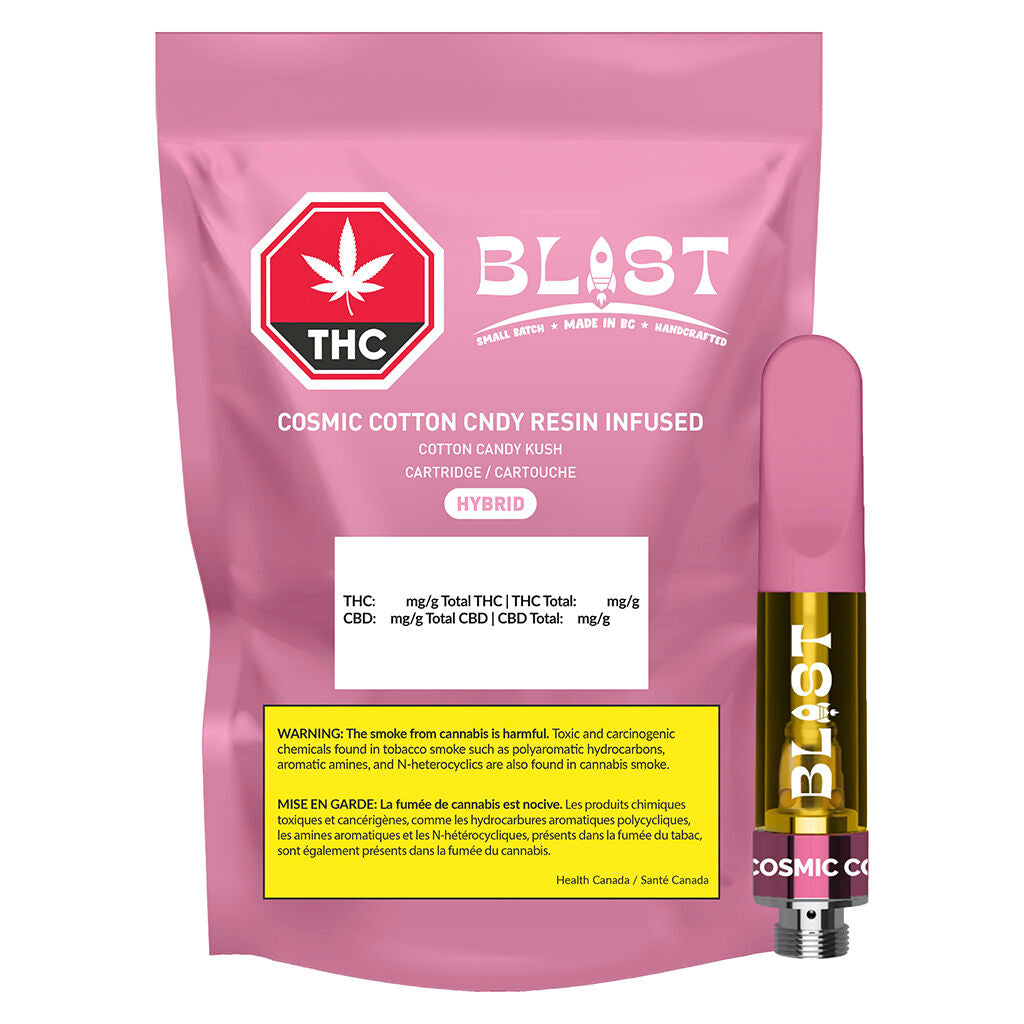 Cosmic Cotton Candy Resin Infused Cartridge