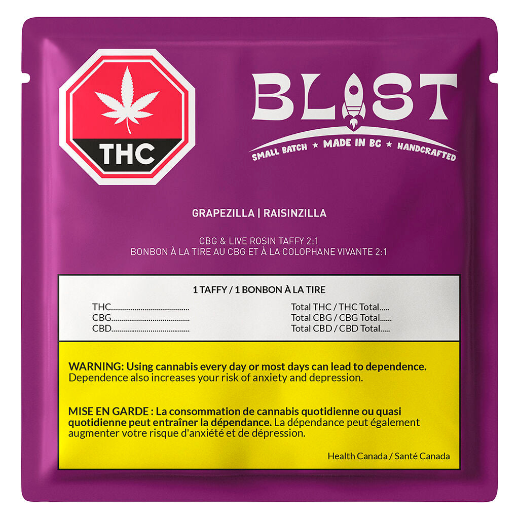 Jumbo Pack Grapeziilla LRO+CBG Higher Chewz - 