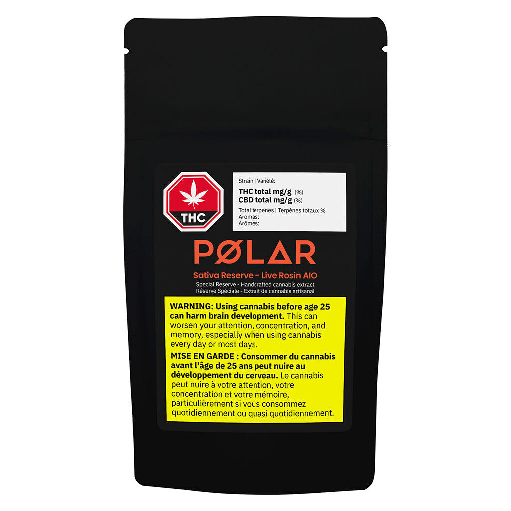Sativa Reserve Live Rosin AIO - 
