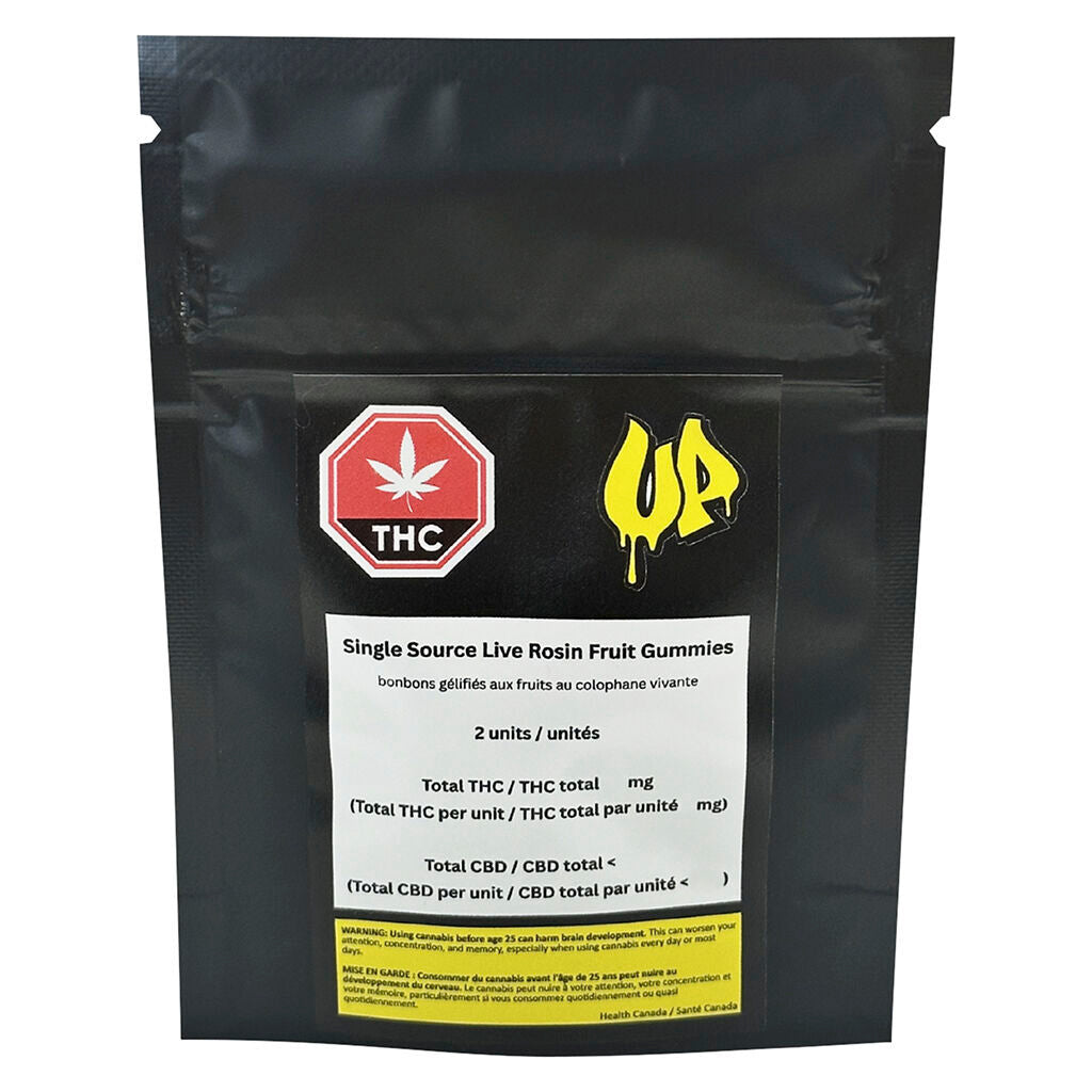 Single Source Live Rosin Fruit Gummies - 