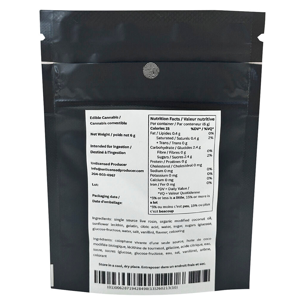 Single Source Live Rosin Fruit Gummies - 