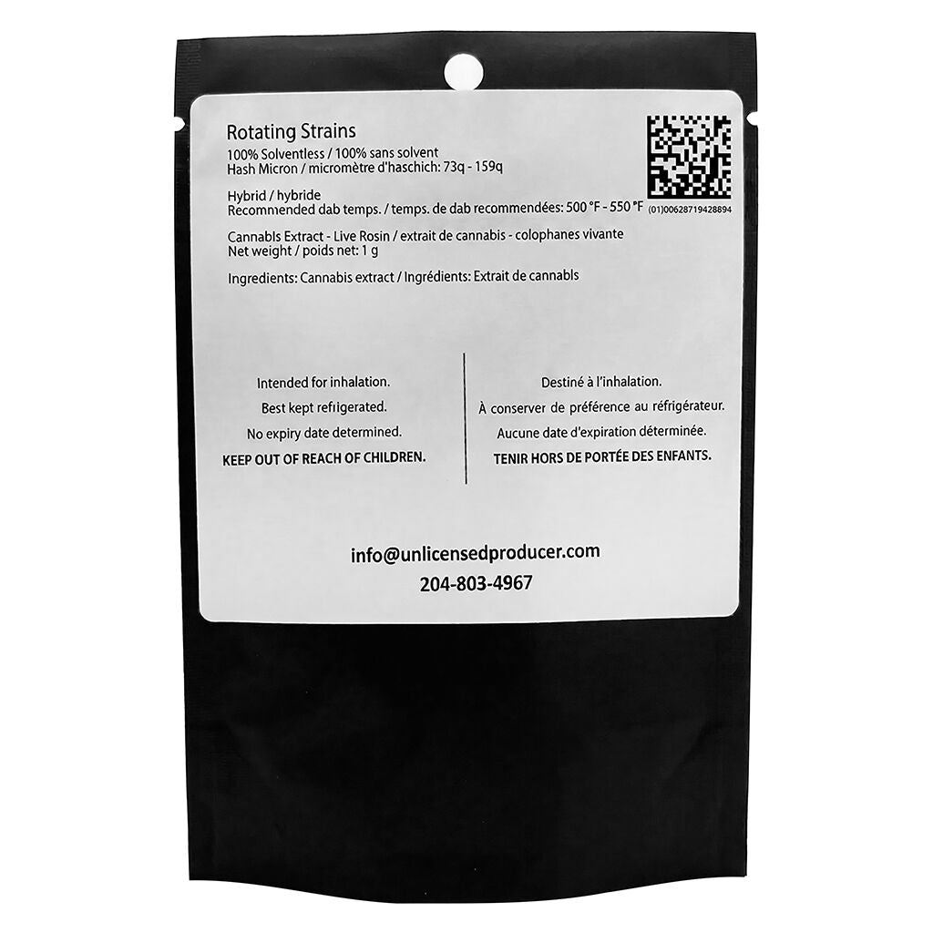 Single Source Live Rosin Dispenser - 