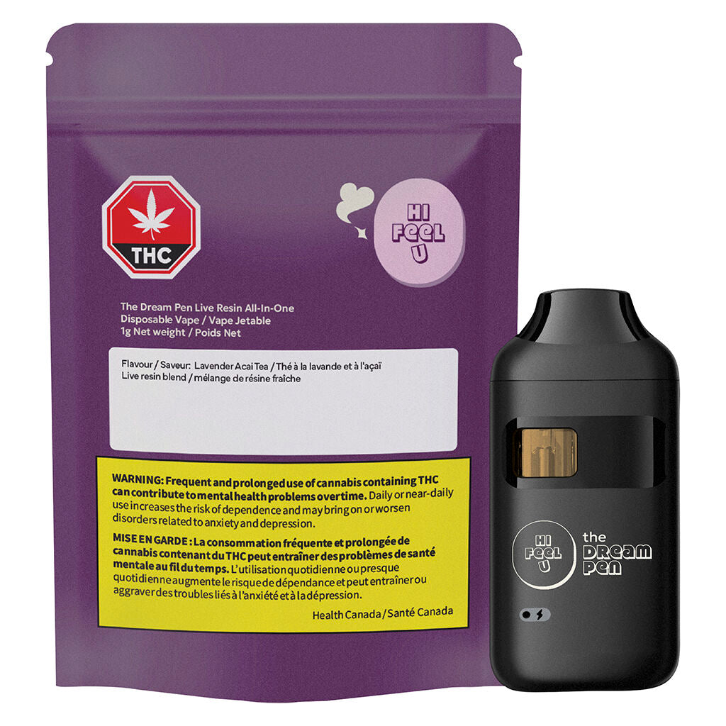 Dream Live Resin All-In-One (Lavender Acai Tea) - 