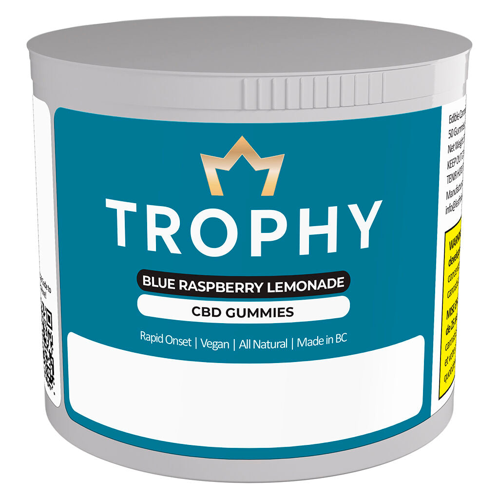 Blue Raspberry Lemonade Fast Acting CBD Gummies - 