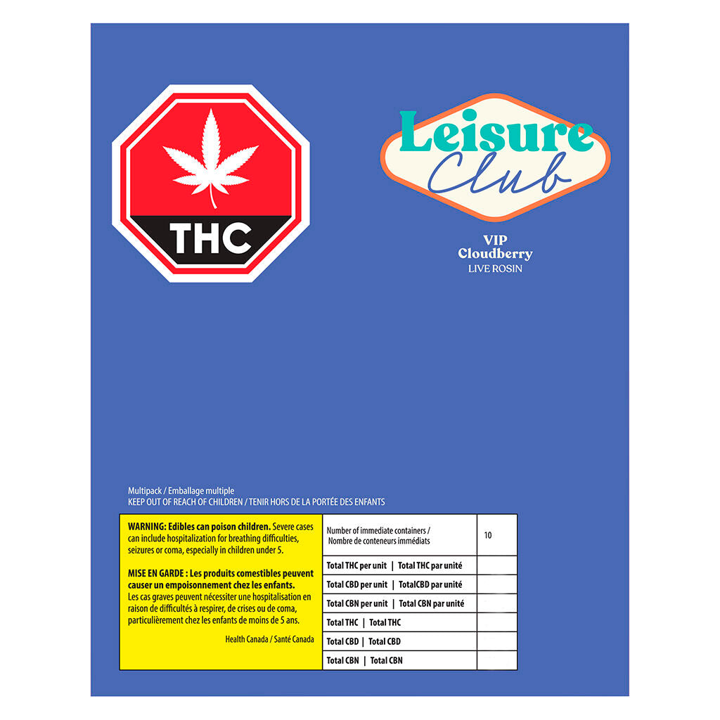 Cloudberry Live Rosin VIP - Indica Multi Pack