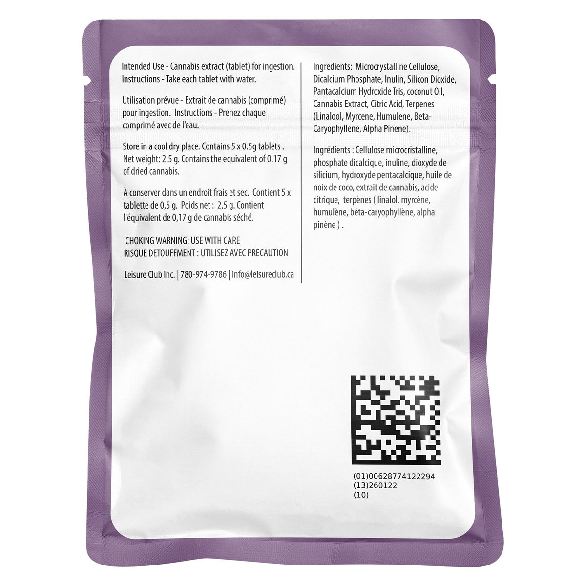 Take 5 - Grandaddy Purple Tablets