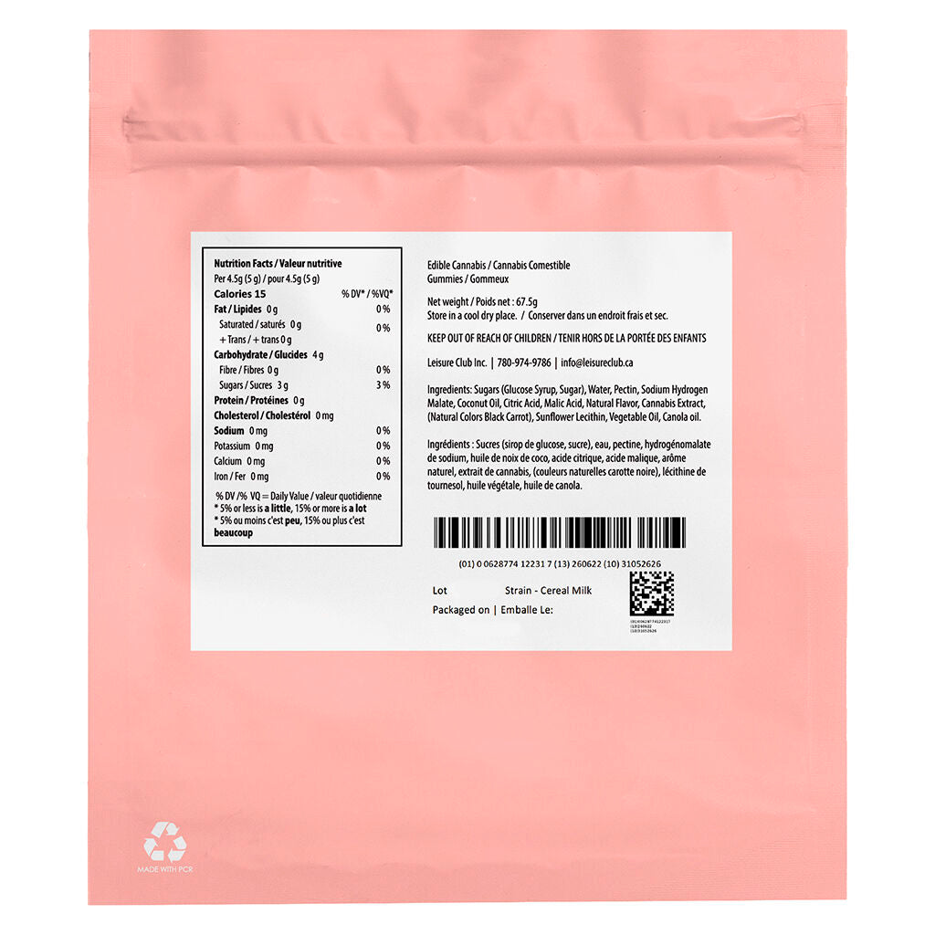 Paquet de 150 mg de Cherry Fizz – Colophane vivante hybride