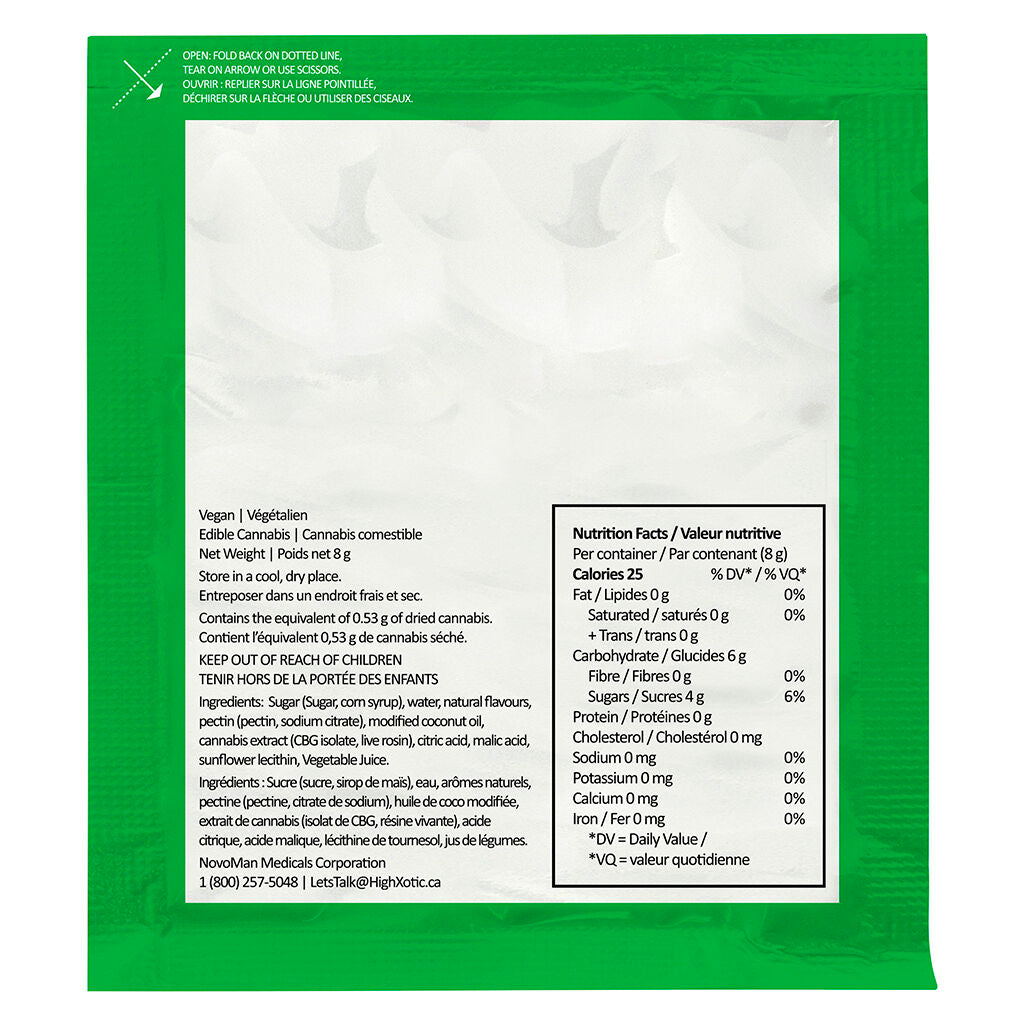 TenTen Morning Dew 5:1 CBG:THC Live Rosin Gummy - 