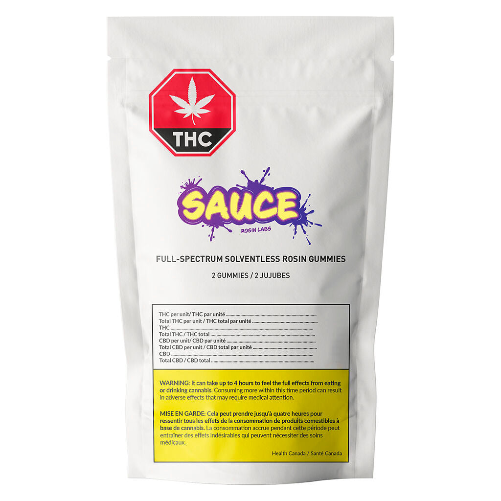 Full-Spectrum Solventless Rosin Gummies
