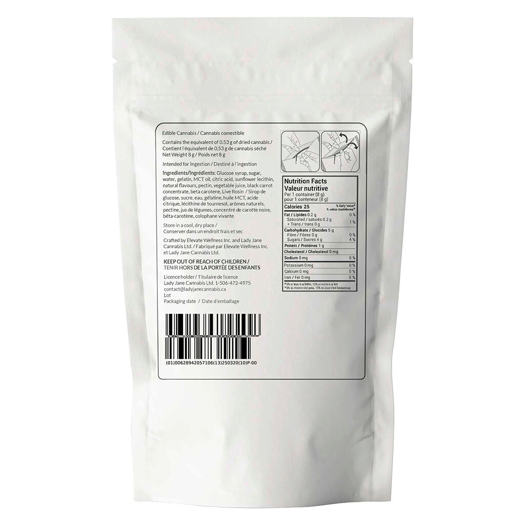 Full-Spectrum Solventless Rosin Gummies - 