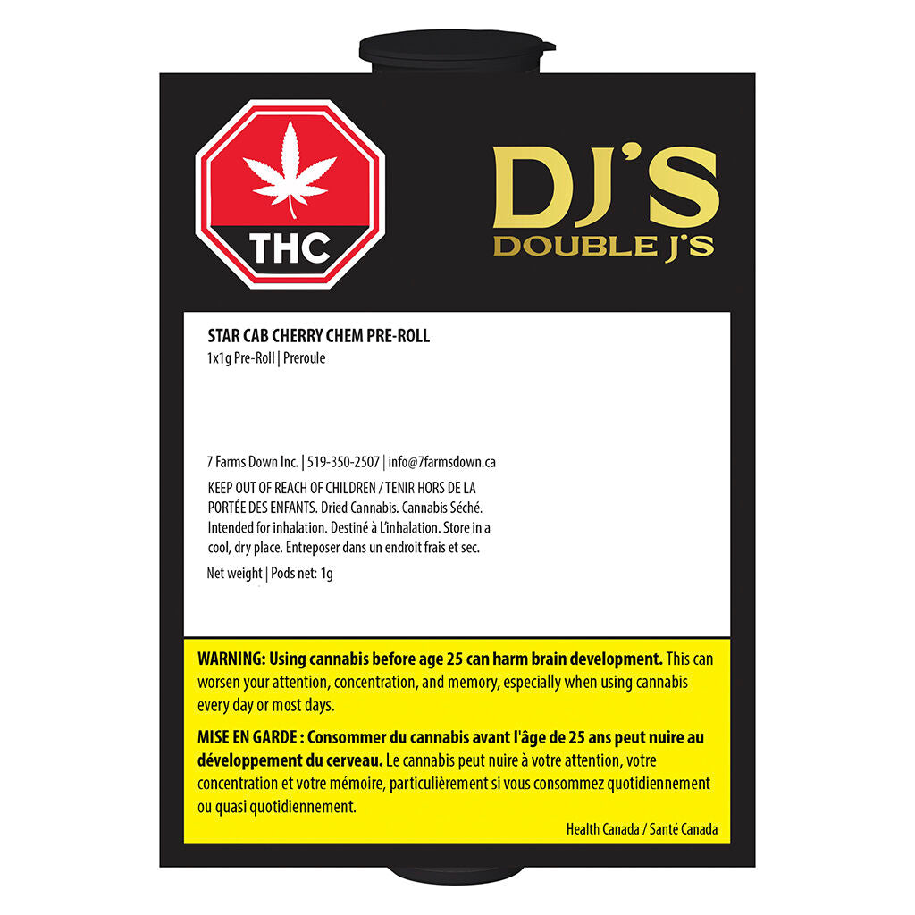 Star Cab Cherry Chem Pre-Roll - 