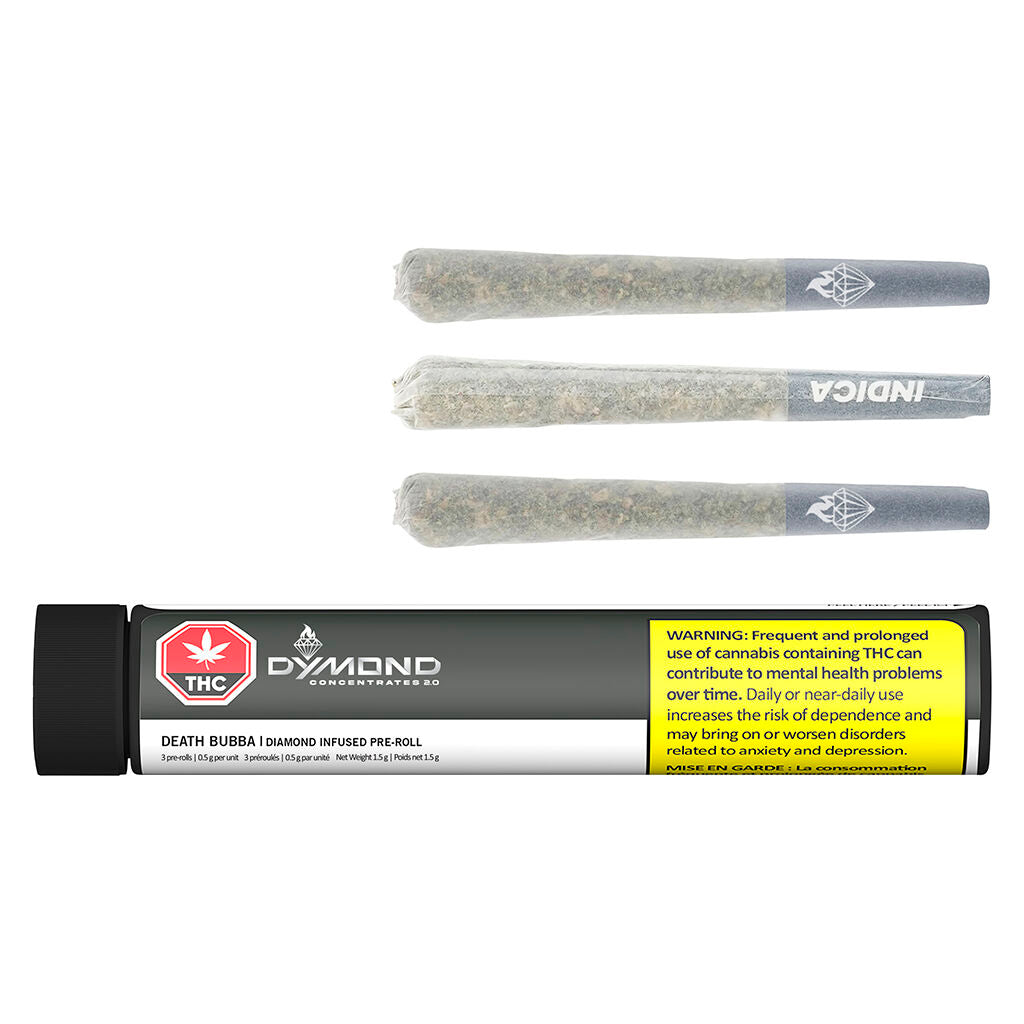 Death Bubba Diamond Infused Pre-Roll - 