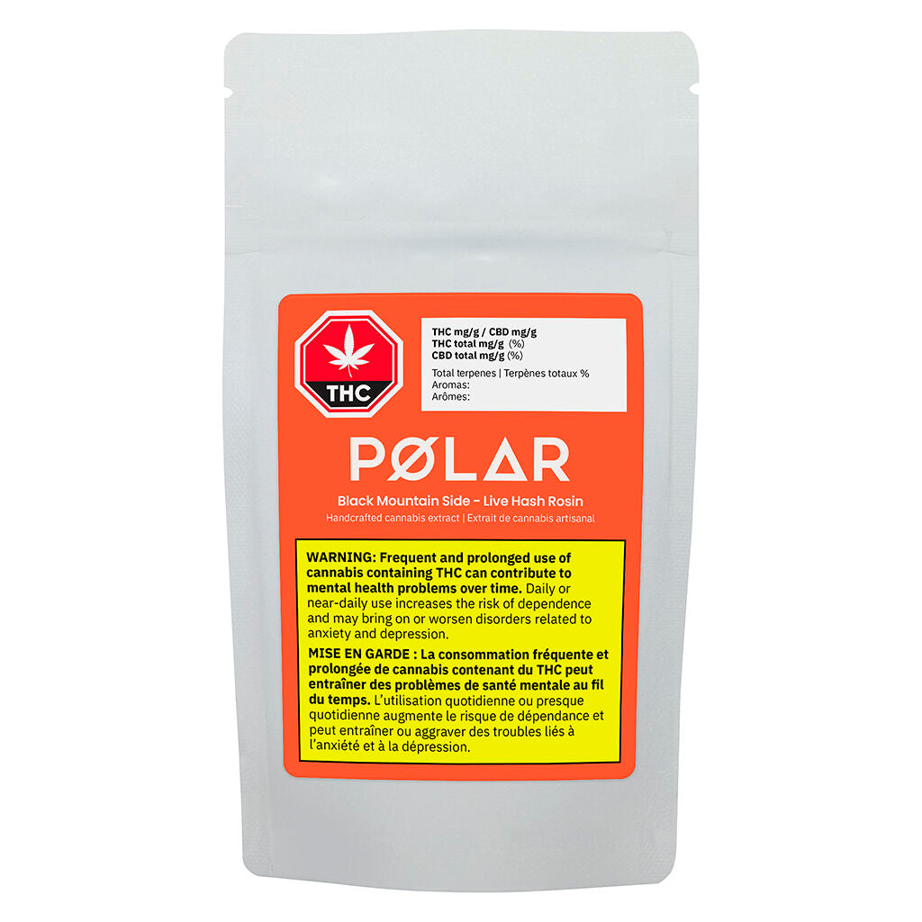 Black Mountain Side Live Hash Rosin - 