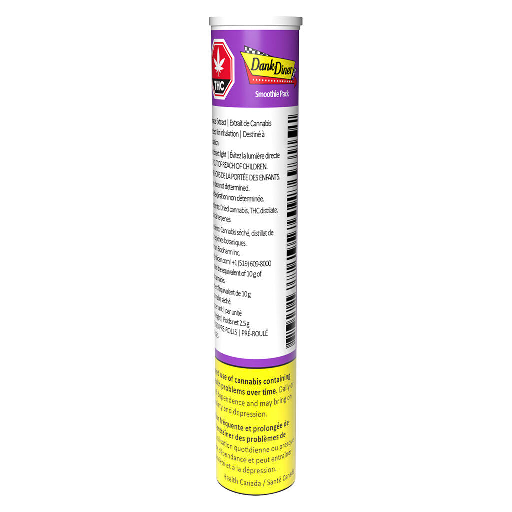 Préroulé infusé au pack Smoothie