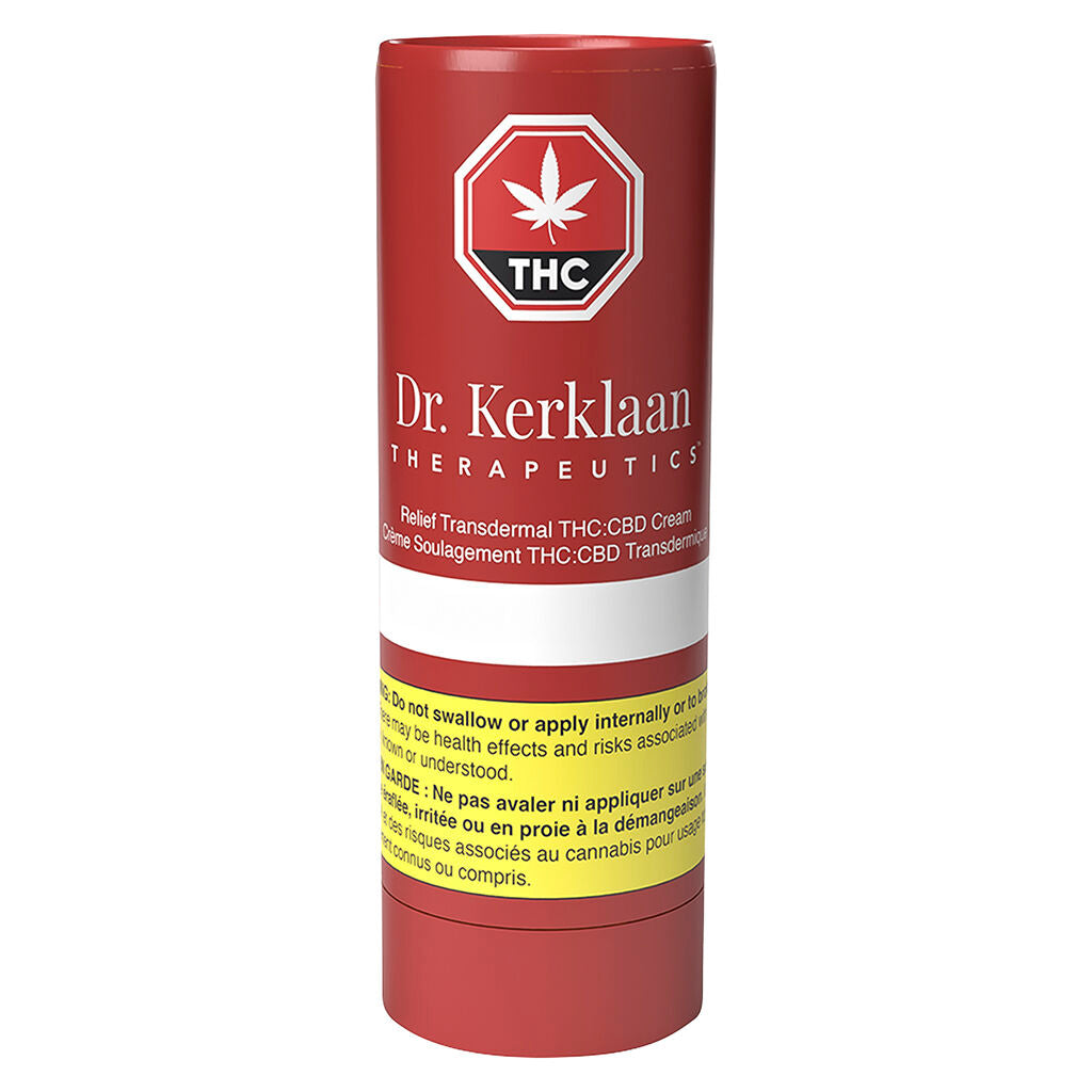 relief. Transdermal THC:CBD Cream - 