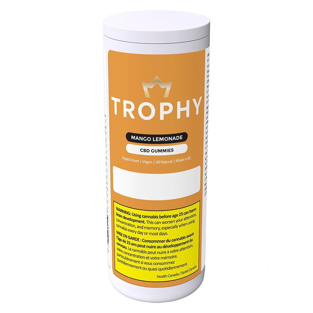 Mango Lemonade Fast Acting CBD Gummies - 