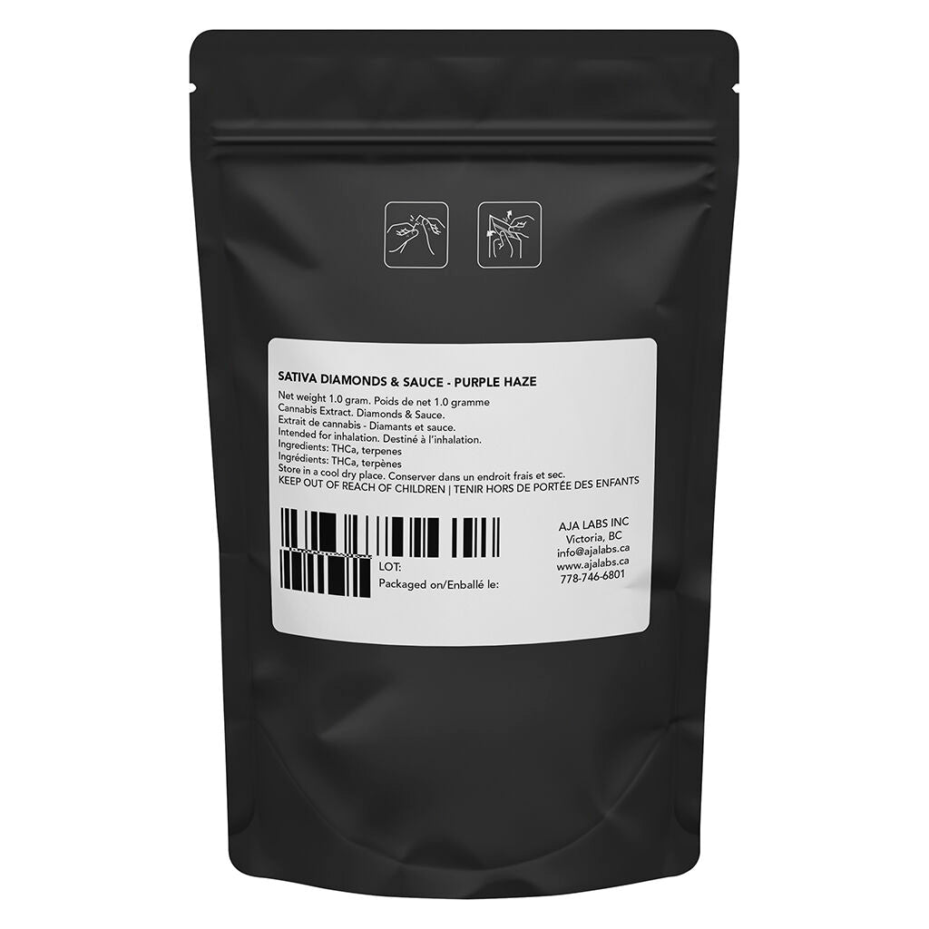 Sativa Diamonds & Sauce - Purple Haze - 