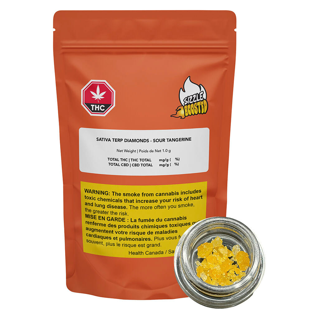 Sativa Terp Diamonds - Sour Tangerine - 