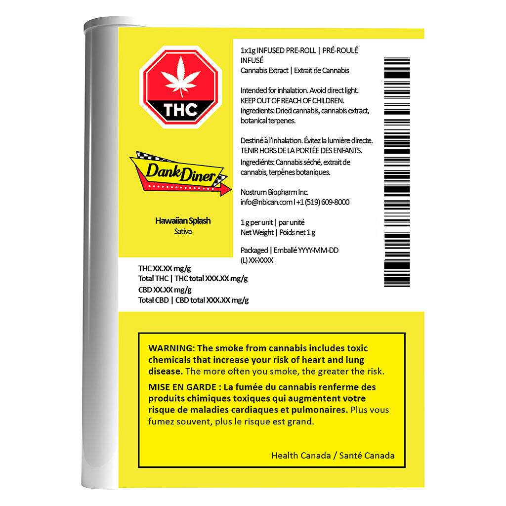 Hawaiian Splash Infused Pre-Roll - 
