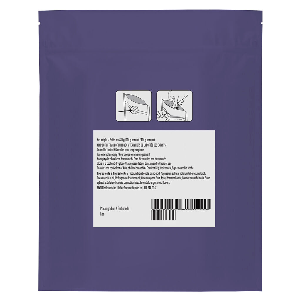 Four Rivers Bath Bombs With CBD CBG CBN And THC - 