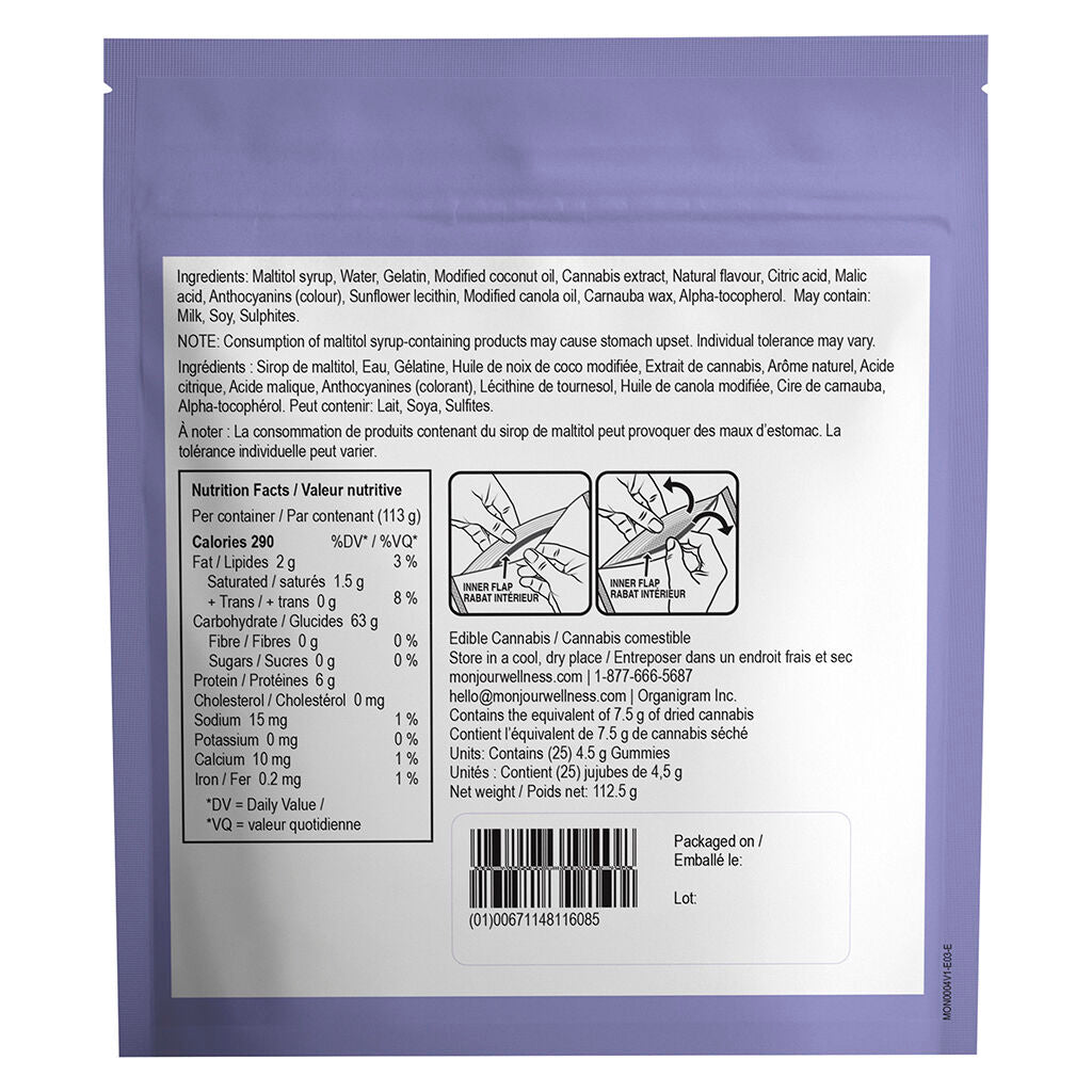 Twilight Tranquility CBD:CBN:CBG Gummies - 