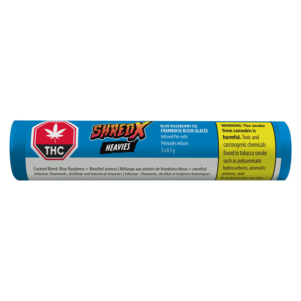 Blue Razzberry Ice Heavies Diamond & Disty Infused Pre-Roll - 