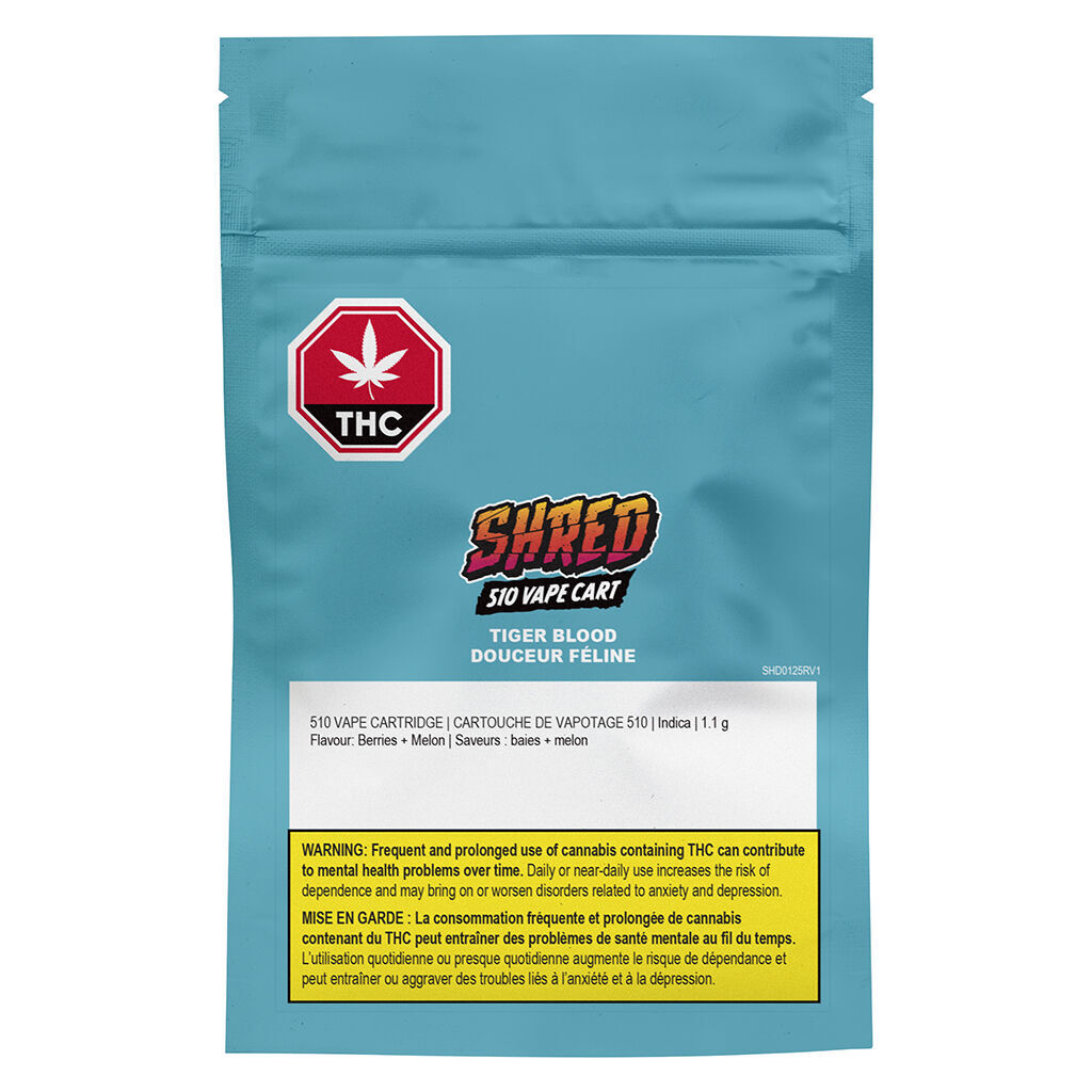 Tiger Blood 510 Thread Cartridge - 