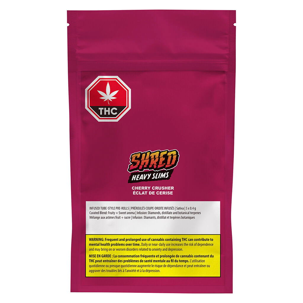 Cherry Crusher Heavy Slims Infused Pre-roll - 