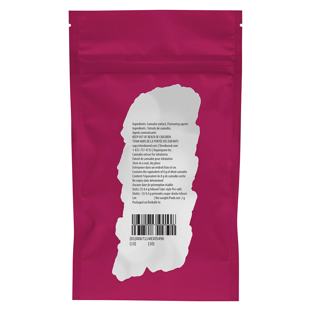 Cherry Crusher Heavy Slims Infused Pre-roll - 