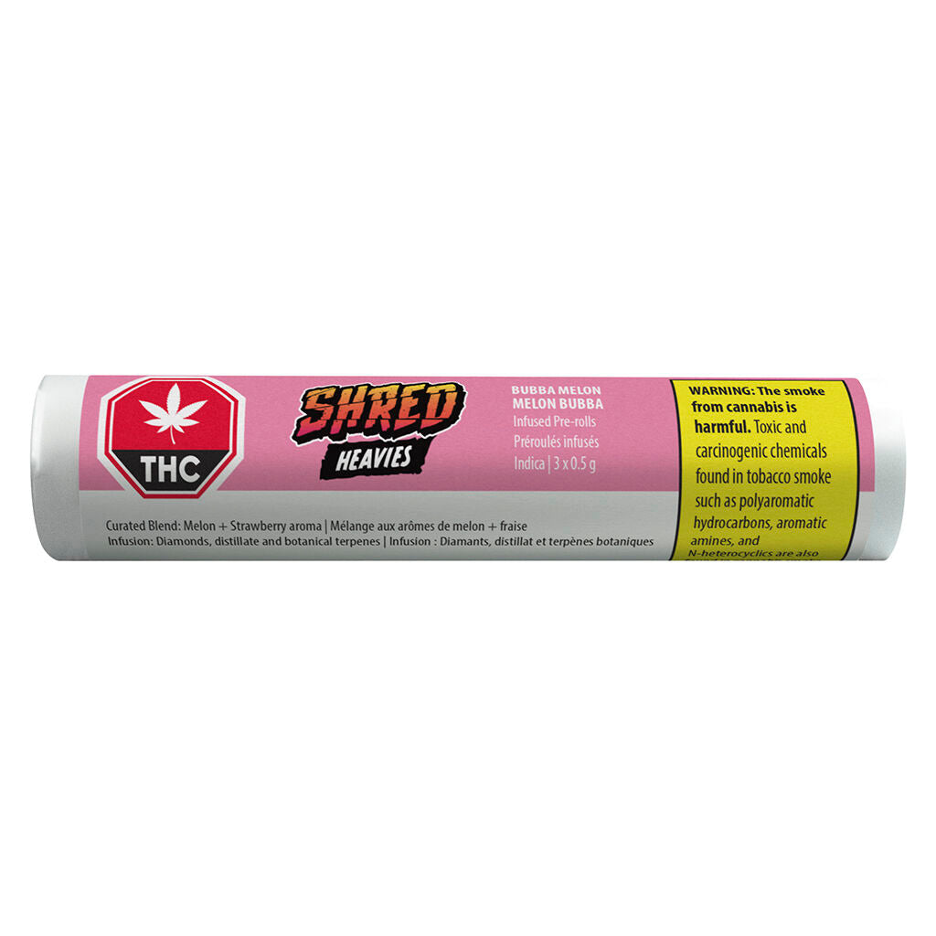 Bubba Melon Heavies Diamond & Disty Infused Pre-Roll - 