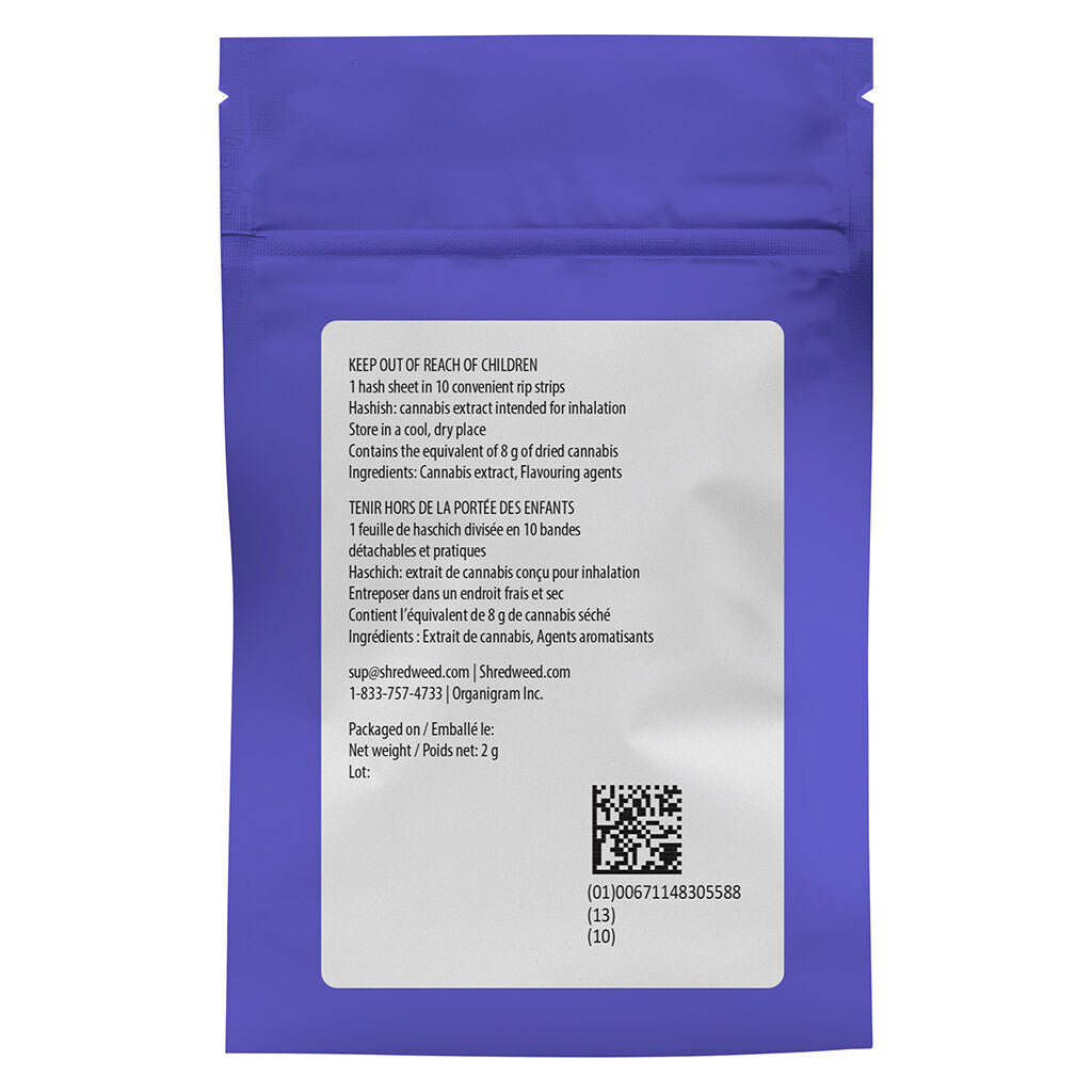Gigantic Grape Rip-Strip Hash - 
