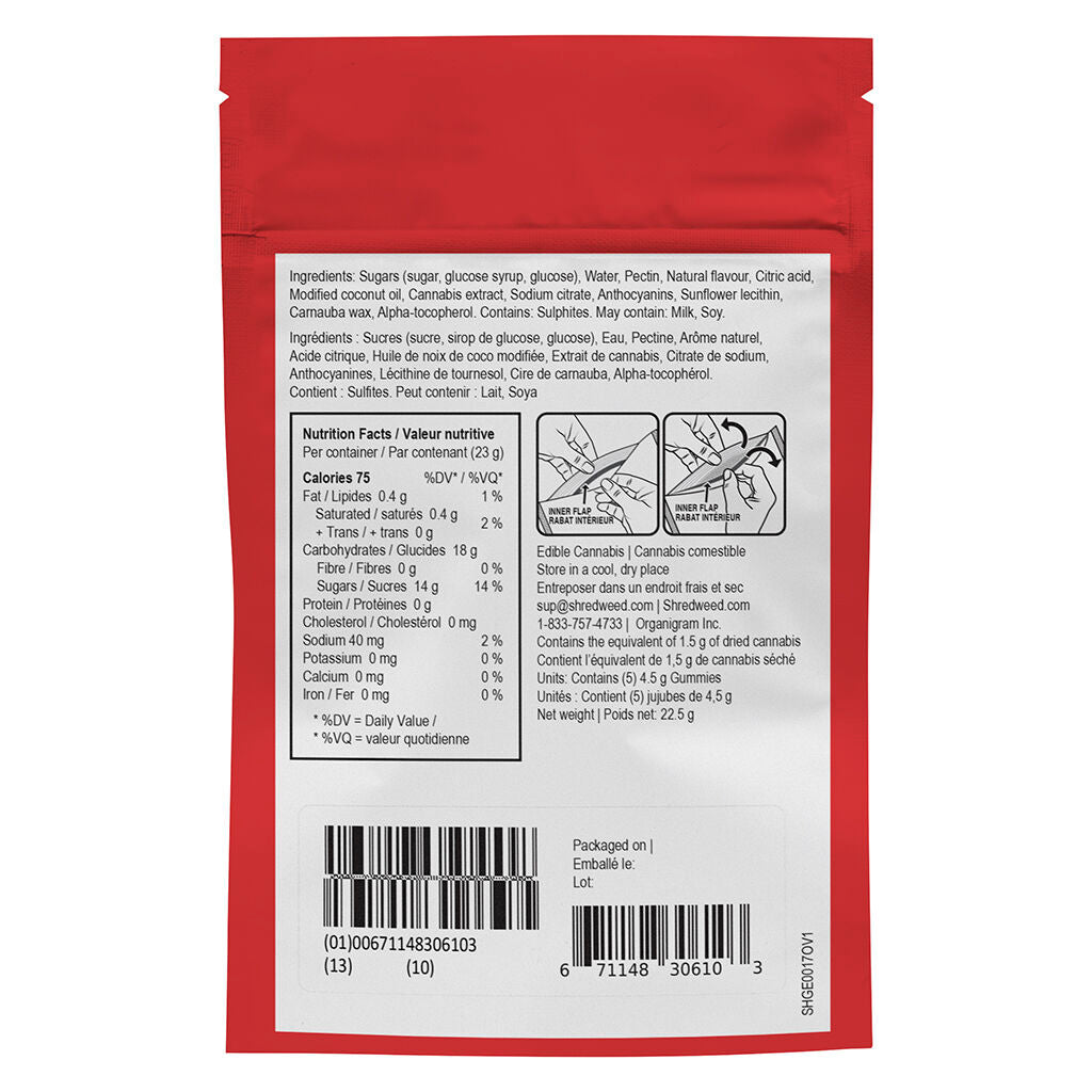 Strawberry Sunburst 3:1 CBG:THC - 