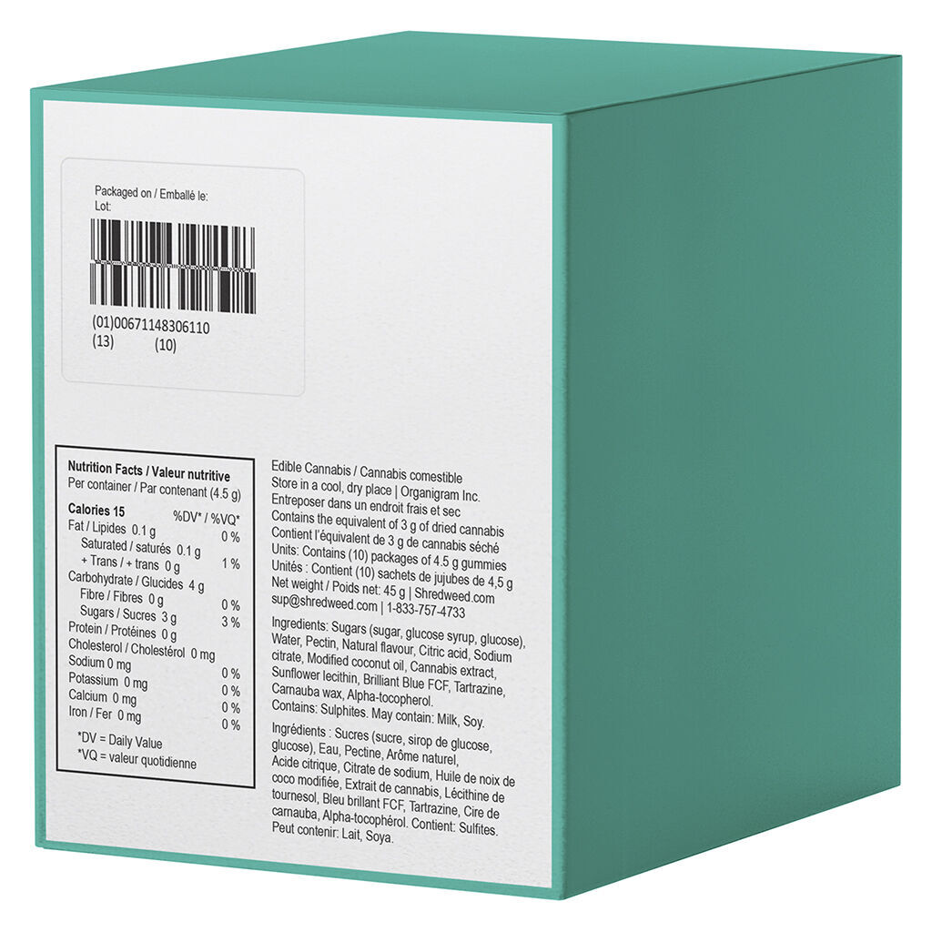 Shark Attack MAX10 Party Pack 100 THC Gummies - 